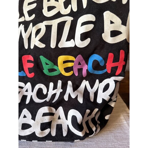 Myrtle Beach Robin Ruth Black & Multicolor Shoulder Bag - Picture 4 of 16